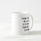 Funny Kid's Attitude Sassy Tasse für Eltern (VorderseiteRechts)