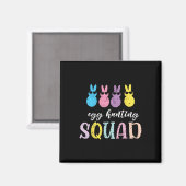 Funny Kids Byby Egg Jäger Squad Magnet (Vorderseite/Rückseite)