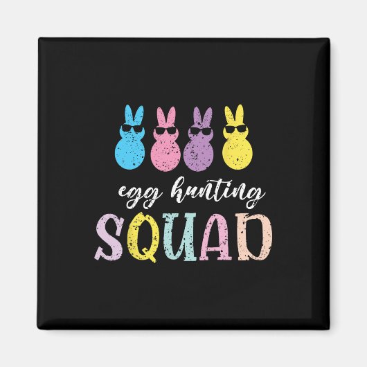 Funny Kids Byby Egg Jäger Squad Magnet (Vorne)
