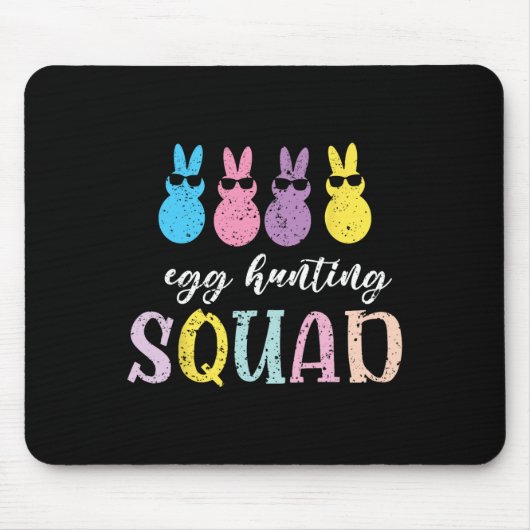 Funny Kids Byby Egg Jäger Squad Mousepad (Vorne)