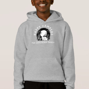 Funny Kids Camping Wanderung Familiencampingreise Hoodie