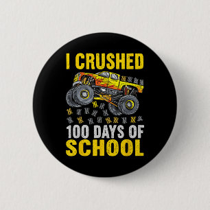 Funny Kids, die ich zerbrach 100 Tage Schuljunge T Button