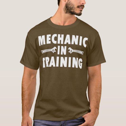 Funny Kids Mechanic in Training Future Repairman T-Shirt (Vorderseite)