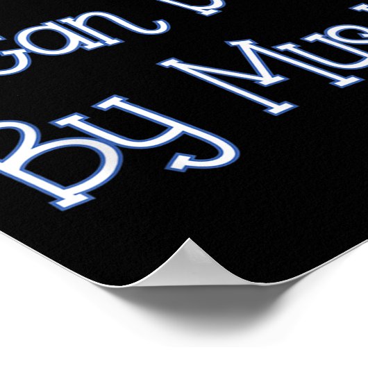 Funny Kids Shirt I Can Do It By Myself Children Bo Poster (Ecke)