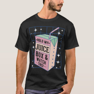 Funny Kids Spaß Juice Box T-Shirt