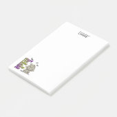 Funny Kidwrapped Mummy Baby Green ID683 Post-it Klebezettel (angewinkelt)