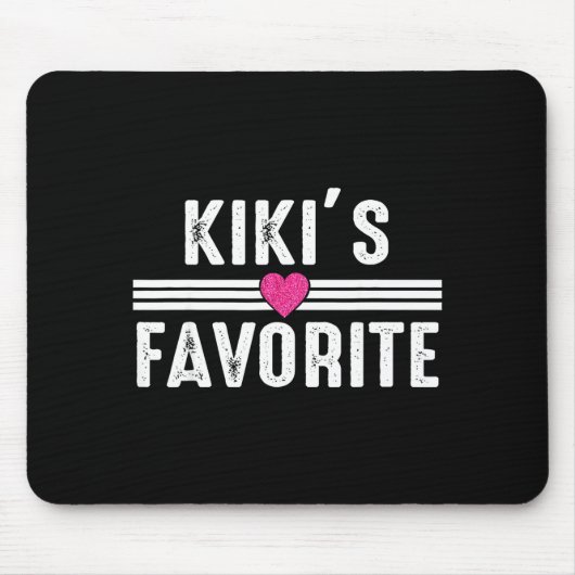Funny Kiki'ss Favorite Son Daughter I'm Kiki's's F Mousepad (Vorne)