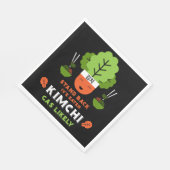 Funny Kimchi Eater Serviette (Ecke)