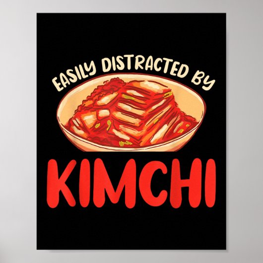Funny Kimchi Sprichwort Koreanische Grillen Lovers Poster (Vorne)
