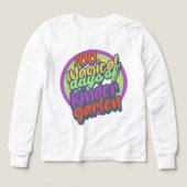 Funny Kindergarten 100th Day Sparkle Teacher Class (Design Vorderseite)