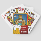Funny King Beer Playing Cards Deck Spielkarten (Rückseite)