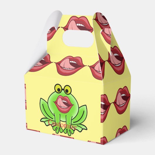 Funny Kiss A Toad Thunder_Cove Geschenkschachtel (Vorderseite)