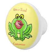 Funny Kiss A Toad Thunder_Cove Keramikknauf (Rechts)