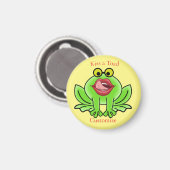 Funny Kiss A Toad Thunder_Cove Magnet (Vorderseite/Rückseite)