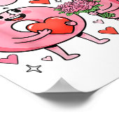 Funny Kiss Me I'm 67 Cute Valentine's Day Couples  Poster (Ecke)