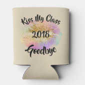 Funny Kiss My Class Auf Wiedersehen Dosenkühler (Rückseite)