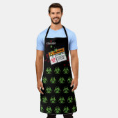 Funny Kitchen Biogefährdung Gross Schürze (Getragen)