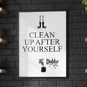 Funny Kitchen Elf Quote Poster