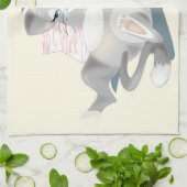 Funny Kitchen Handtuch mit Baby Cat - individuell (Gefaltet)