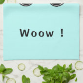 Funny Kitchen Handtuch mit überraschenden Augen (Gefaltet)