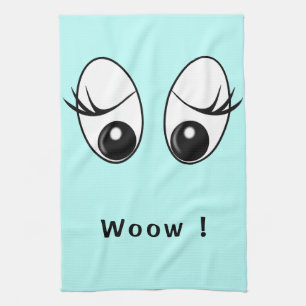 Funny Kitchen Handtuch mit überraschenden Augen