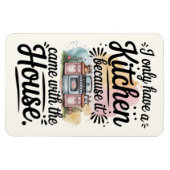 Funny Kitchen Magnet - Perfektes Geschenk für Haus (Horizontal)