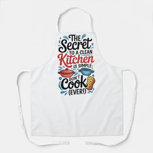 Funny Kitchen Sarcastic Cooking Spaß Schürze (Vorderseite)