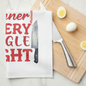 Funny Kitchen Schürze Design Geschirrtuch (Viertel Falte)