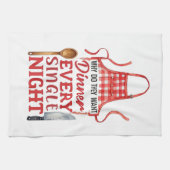 Funny Kitchen Schürze Design Geschirrtuch (Horizontal)