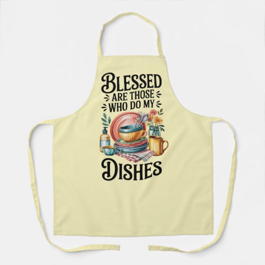 Funny Kitchen Series Design #10 Schürze (Vorderseite)