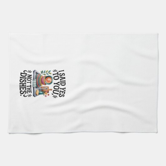 Funny Kitchen Series Design #11 Geschirrtuch (Horizontal)