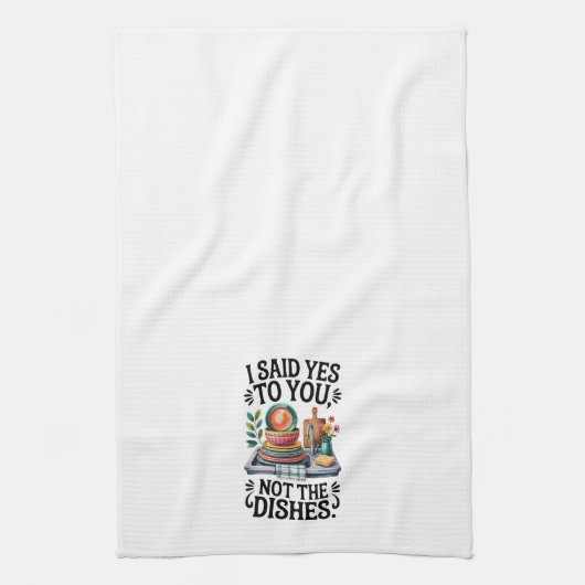 Funny Kitchen Series Design #11 Geschirrtuch (Vertikal)