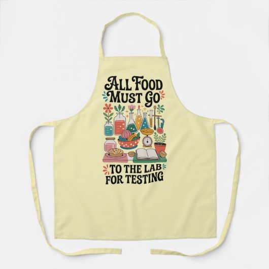 Funny Kitchen Series Design #11 Schürze (Vorderseite)