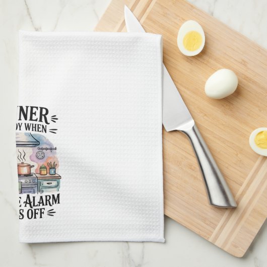 Funny Kitchen Series Design #12 Geschirrtuch (Viertel Falte)