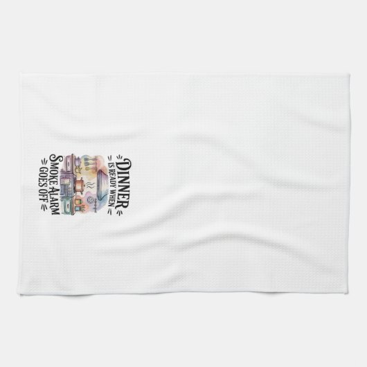 Funny Kitchen Series Design #12 Geschirrtuch (Horizontal)