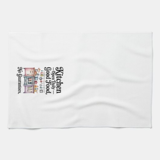 Funny Kitchen Series Design #2 Geschirrtuch (Horizontal)