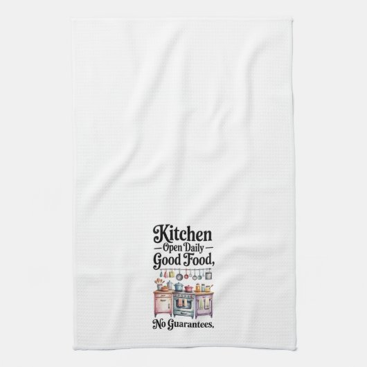 Funny Kitchen Series Design #2 Geschirrtuch (Vertikal)