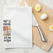 Funny Kitchen Series Design #4 Geschirrtuch (Viertel Falte)