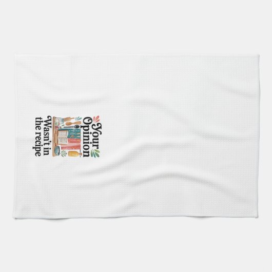 Funny Kitchen Series Design #4 Geschirrtuch (Horizontal)