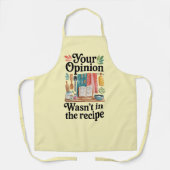 Funny Kitchen Series Design #4 Schürze (Vorderseite)