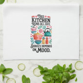 Funny Kitchen Series Design #6 Geschirrtuch (Gefaltet)