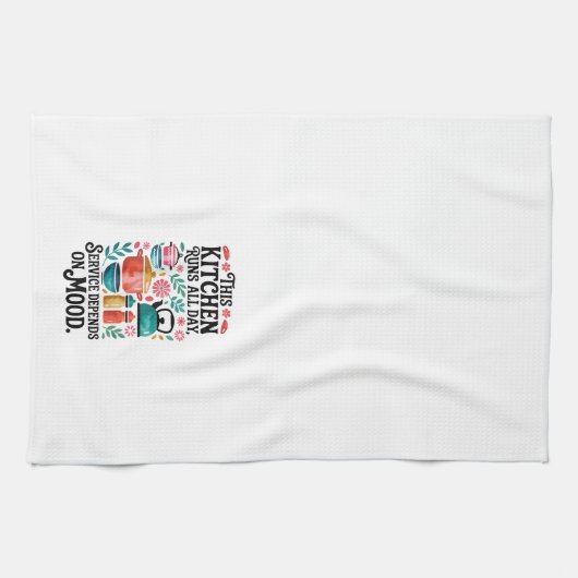 Funny Kitchen Series Design #6 Geschirrtuch (Horizontal)