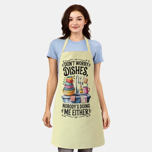 Funny Kitchen Series Design #7 Schürze (Getragen)