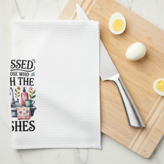 Funny Kitchen Series Design #8 Geschirrtuch (Viertel Falte)