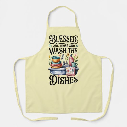 Funny Kitchen Series Design #8 Schürze (Vorderseite)