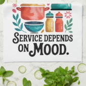 Funny Kitchen Towel Quote Dish  Geschirrtuch (Gefaltet)