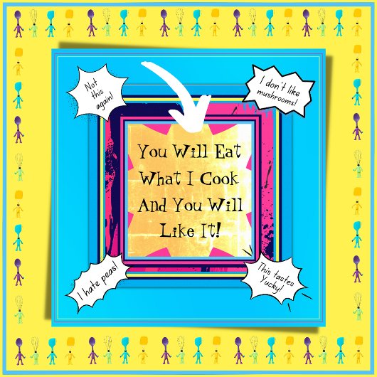 Funny Kitchen Wall Art Poster