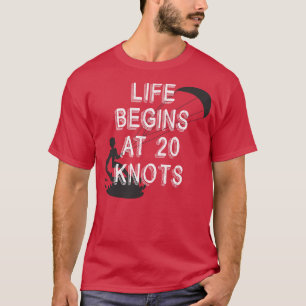 Funny Kiteboarder Zitat Wassersport Kitesurfen T-Shirt