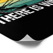 Funny Kitesurf Kiteboarding Abbrechen Alles ist Poster (Ecke)