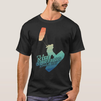 Funny Kitesurf Zitat Vintage Farben Blick T-Shirt